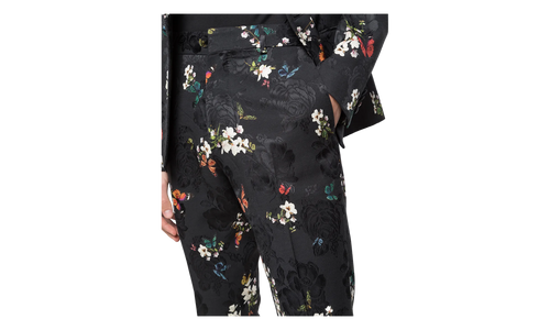 Butterfly Jacquard Pants "Black" Y0M09166JA BLK