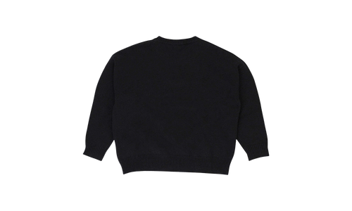 CASHMERE SWEATER SWEATSHIRT "Black" PF22KOS004 001