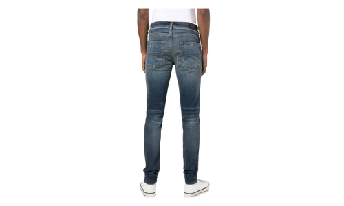 Broken Denim Jeans "Deep Classic Blue" PXMD004 403
