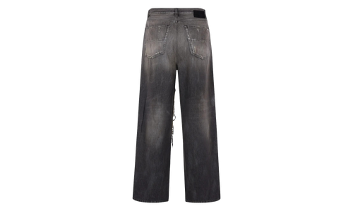 Carpenter Repaired Baggy Jean "Crafted Black" AMBMJE1006 680